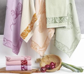 Pano de cozinha felpo 50x50 cm - Panos cozinha 100% algodão 440 gr.- Lasa Home: Amarelo