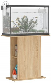 Suporte aquário 75x36x72,5 cm deriv. madeira carvalho sonoma