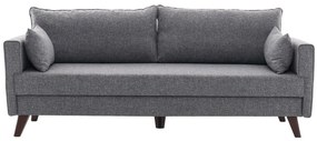 Sofá de 3 Lugares Bella – Cinzento – 208 cm x 85 cm x 81 cm