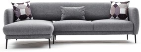 Sofá-Cama de Canto Venus – Cinzento – 265x80x163 cm