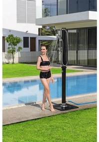 Bestway Chuveiro de exterior Solar Flow 20 L preto
