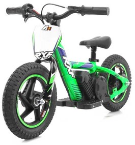 Bicicleta elétrica infantil 12" 100W 24V 2.6Ah Roan RXF Sedna VERDE