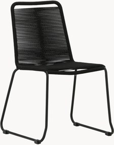 Cadeiras de jardim empilháveis Lindos, conjunto de 2