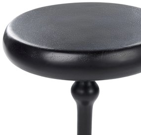 Mesa de apoio em metal preto ATAPO Beliani
