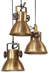 Candeeiro suspenso 25 W 30x30x100 cm E27 bronze antigo