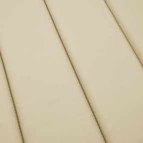 Almofadão p/ espreguiçadeira 200x50x3 cm tecido oxford bege