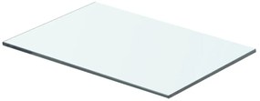 Prateleira de vidro 40x20 cm transparente