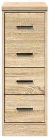 Armário de arrumação de garagem carvalho sonoma 30x51x85 cm