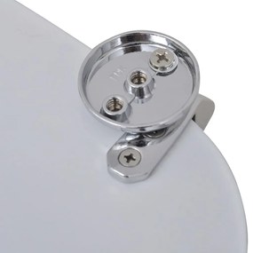 Assentos de sanita com tampas 2 pcs MDF seixos