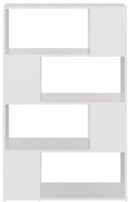 Estante/divisória 80x24x124,5 cm contraplacado branco