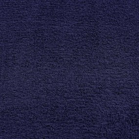 Toalhas 10 pcs 100x200 cm 360 gsm 100% algodão azul marinho