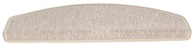 Tapetes de escadas 10 pcs 65x24x4 cm cinza-acastanhado