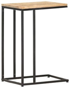 vidaXL Mesa de apoio 35x45x65 cm madeira de mangueira maciça