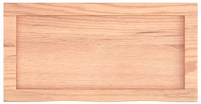 Prateleira de parede 60x30x(2-4) cm carvalho tratado castanho
