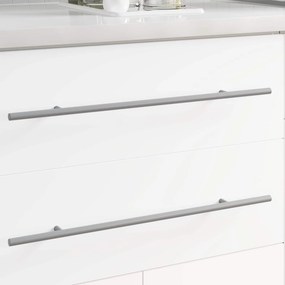 vidaXL Cabo 12 pcs Prateado 500 mm Aço