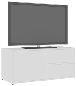 Móvel de TV 80x34x36 cm contraplacado branco