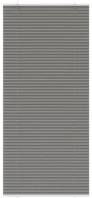 vidaXL Antracite Plissada Cega 90x200 cm Largura Tecido 89,4 cm