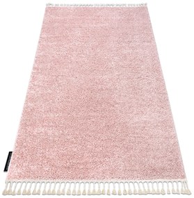 Tapete BERBER 9000 rosa Franjas berbere marroquino shaggy - PRODUTO DE SEGUNDA GRAU