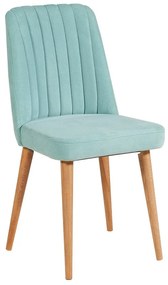 Conjunto de Mesa de Jantar Extensível Vina – Pinho Atlântico e Pistach