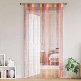 vidaXL Cortinas de fios 2 pcs 140x250 cm multicor