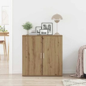 Sideboard vidaXL Artisan Carvalho 79x38x80 cm Madeira engenheirada
