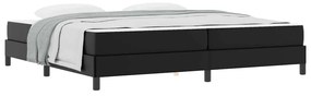 Cama Outros Preto 200 x 200 cm Couro sintético