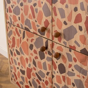 **** Armário Multiuso Multilux – Multicolor – 95 cm x 111 cm x 36 cm