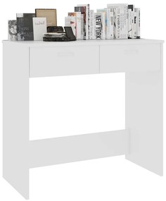 Secretária 80x40x75 cm derivados de madeira branco