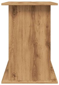 Suporte aquário 121x41x58 cm deriv. madeira carvalho artisiano