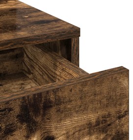 Carvalho Fumado Madeira Sólida 100 x 41 x 140 cm