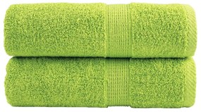 Toalhas de bidé premium SOLUND 2pcs 30x50cm 600 gsm verde maça