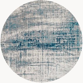 Tapete redondo lavável em jacquard para interior e exterior Griff