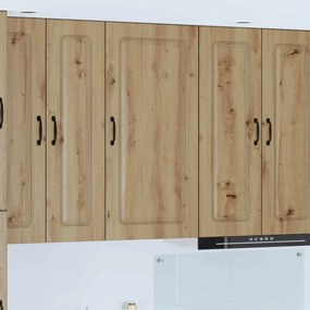 vidaXL Armário de Cozinha Carvalho Artesanal 50 x 31 x 100 cm