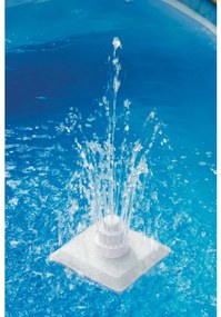 Fonte de piscina grega 13 pcs branca