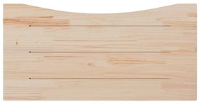 Tampo de secretária 100x50x2,5 cm pinho maciço
