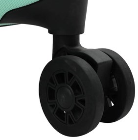 Mala Dobrável Casco Duro 24'' Verde Menta 43x27x66 cm ABS