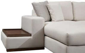 Sofá de Canto Loop - Branco - 374 x 428 x 85 cm