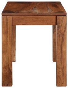 Banco 110 cm madeira maciça de acácia