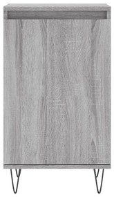 Aparadores 2 pcs 40x35x70 cm derivados madeira cinzento sonoma