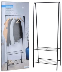 Cabide com 2 prateleiras 61x34x152 cm