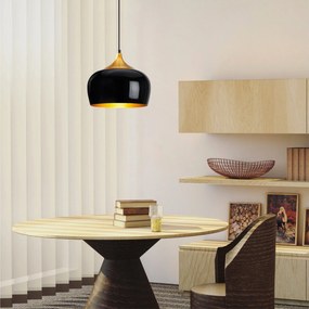 Chandelier Berceste – Preto – 30 x 30 cm