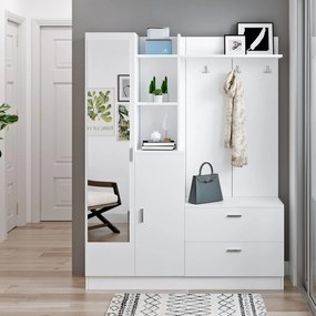 Cabideiro DD5 – Branco – 140x181,8x36,8 cm