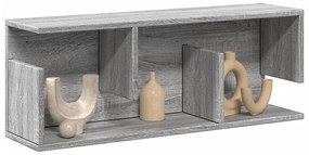 Armário de parede 80x20x30 cm deriv. madeira cinzento sonoma