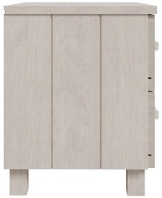 Mesa de cabeceira HAMAR 40x35x44,5 cm pinho maciço branco