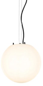 Candeeiro de suspensão moderno para exterior branco 25 cm IP65 - Nura Moderno