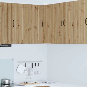 vidaXL Armário de Cozinha Carvalho Artesanal 57 x 57 x 80 cm