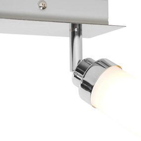 Projetor de banheiro moderno aço 3-luz IP44 - Japie Moderno