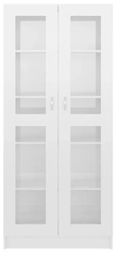 Vitrine Real de 185cm - Branco Brilhante - Design Moderno