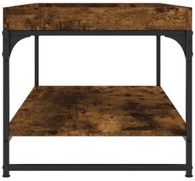 Mesa de centro 100x49x45 cm derivados madeira carvalho fumado