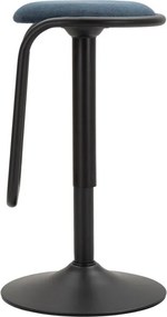 Banco de Bar Destiny Navy com Altura Regulável – Ø41x61-83 cm – Preto